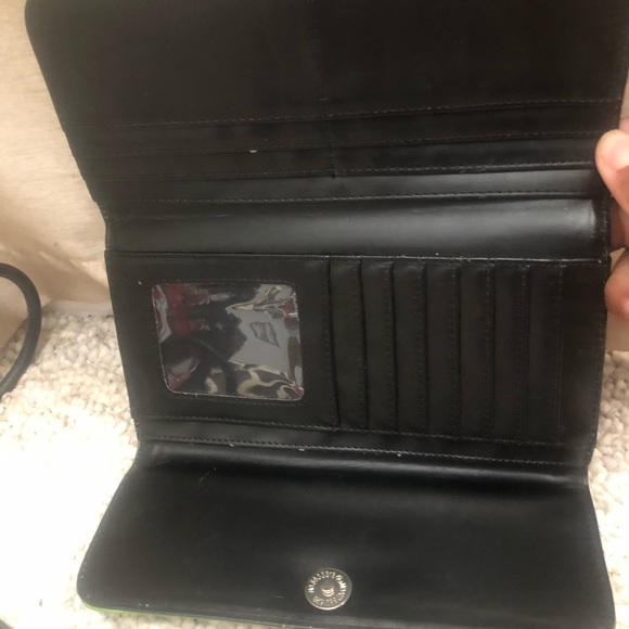 Leather cow fashion wallet - Picture 3 of 6